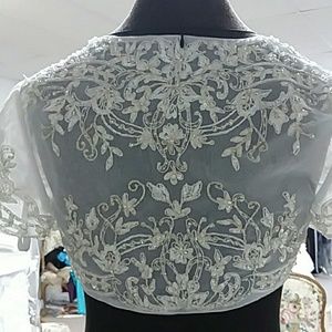 marys Dresses - White Bridal Bolero by PC Marys marys Dresses - White Bridal Bolero by PC Marys